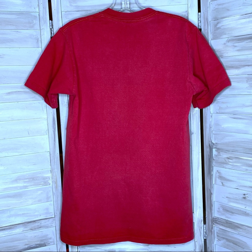 Walt Disney World Vintage 90s Mickey Mouse red t-shirt tee Adult Small - Picture 2 of 7